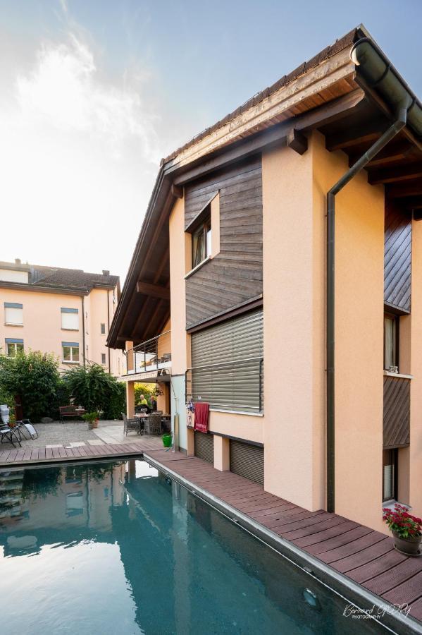 Zimmer Mit Eigenem Badezimmer Näfels Exterior foto