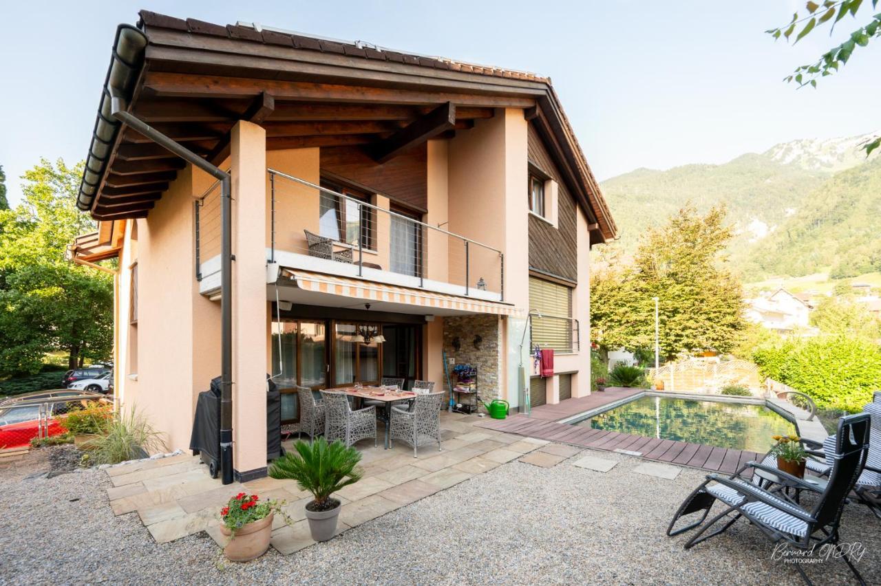 Zimmer Mit Eigenem Badezimmer Näfels Exterior foto